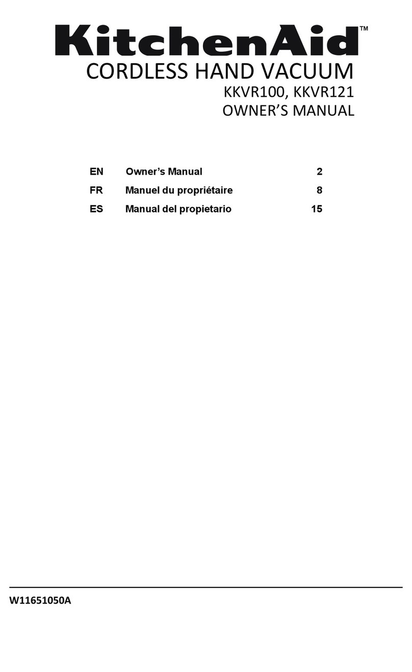 KitchenAid KKVR100 User manual