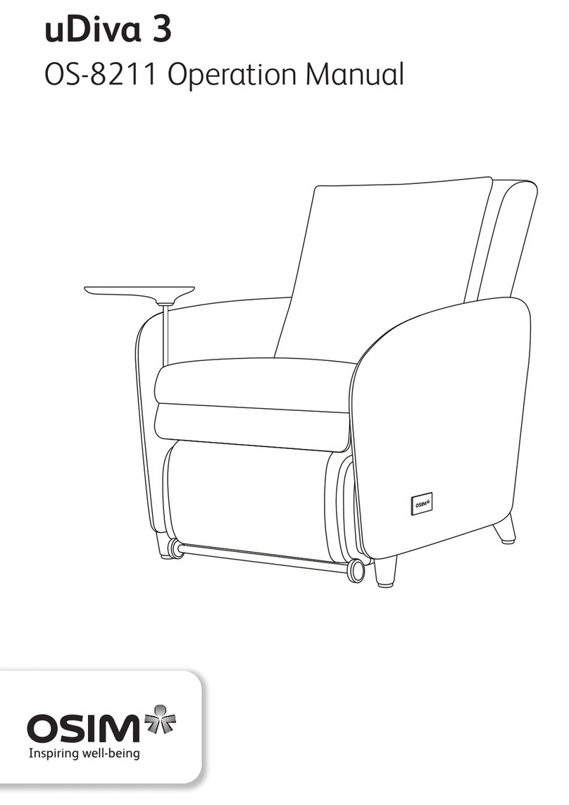 OSIM uDiva 3 OS-8211 Operation manual