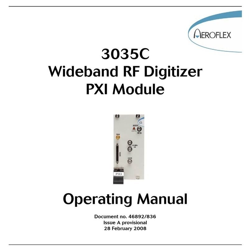 Aeroflex 3035C operating manual