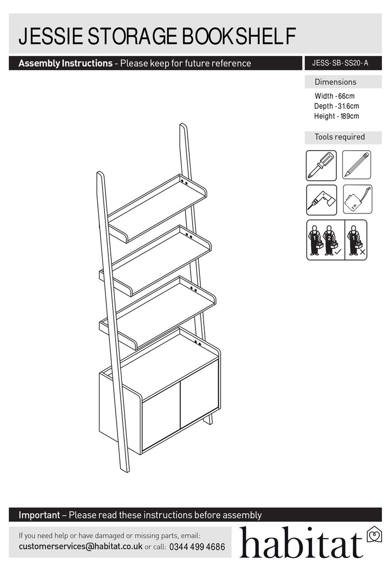 Habitat JESSIE JESS-SB-SS20-A User manual