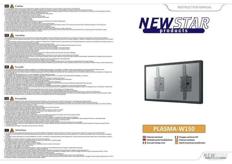 New Star PLASMA-W150 User manual