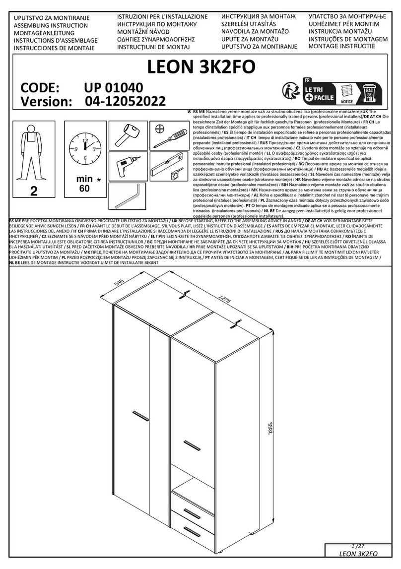Dedeman 3K2FO User manual
