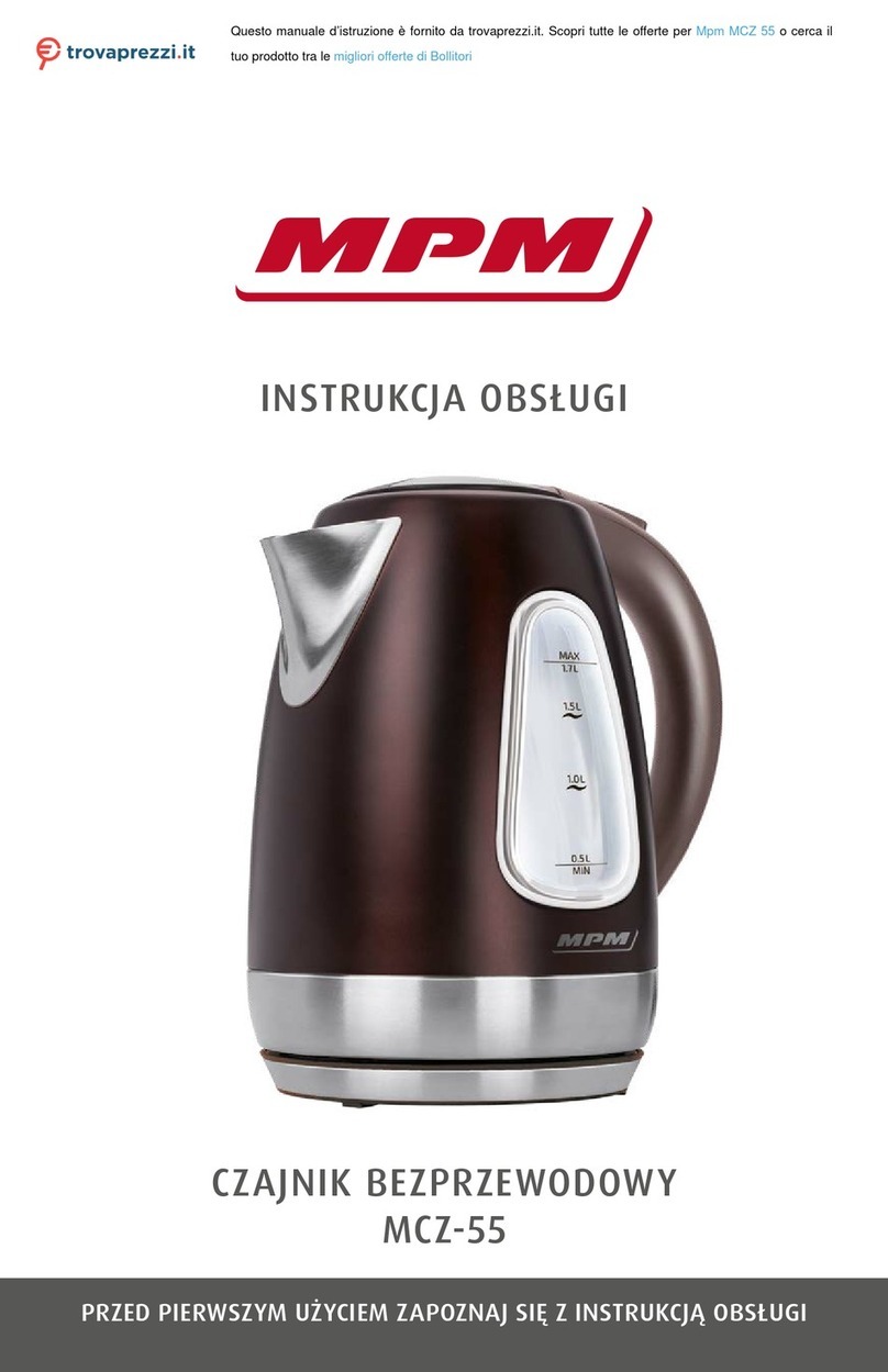 MPM MCZ-55 User manual