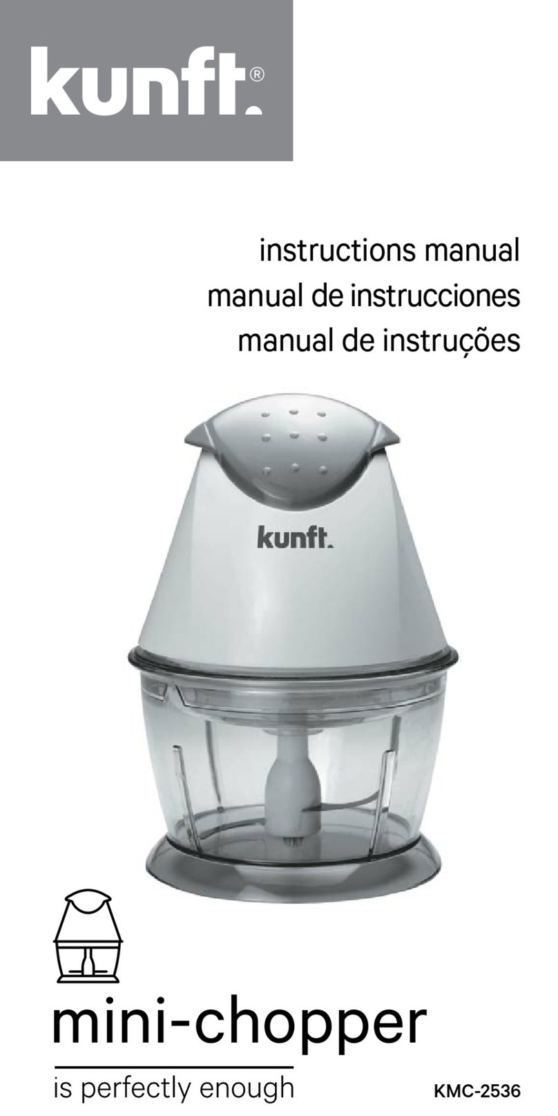 Kunft KMC-2536 instruction manual