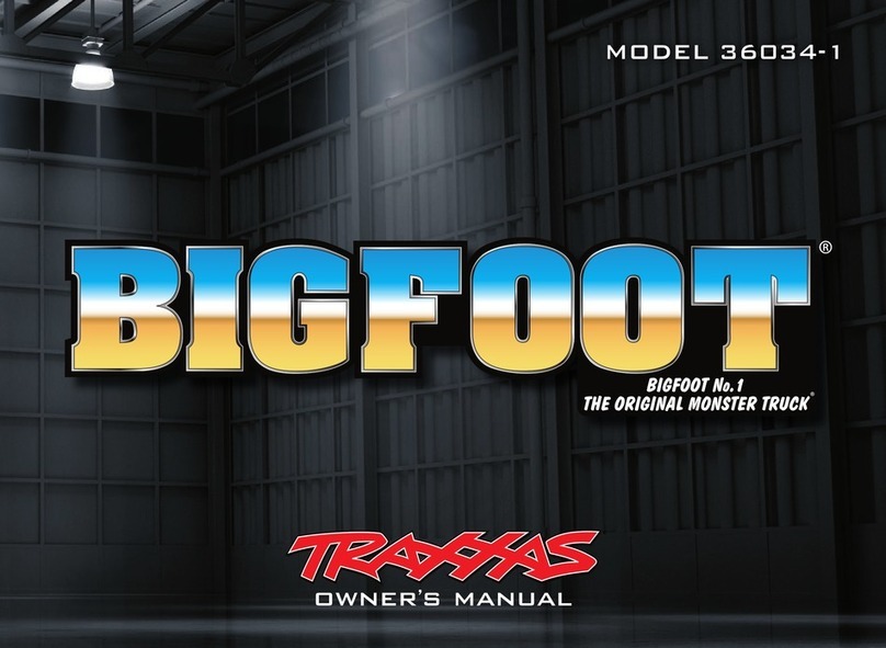 Traxxas BIGFOOT 36034-1 owner's manual