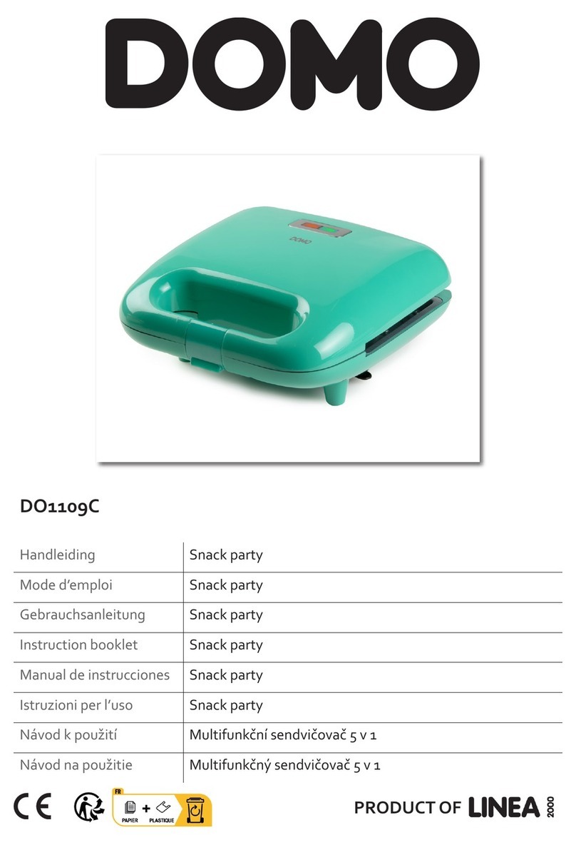 Linea 2000 DOMO DO1109C User manual Linea 2000 DOMO DO1109C User manual