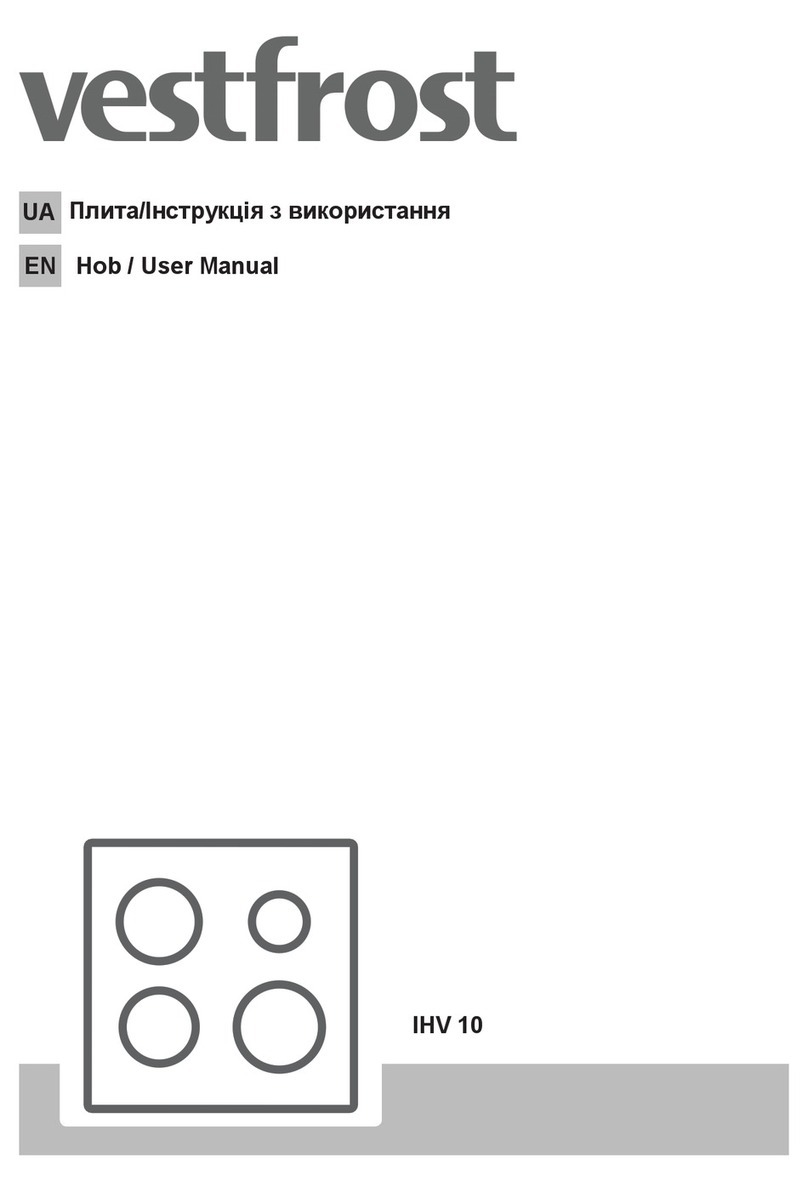 Vestfrost IHV 10 user manual