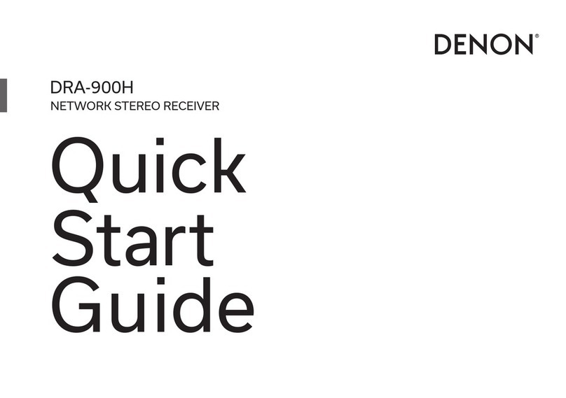 Denon DRA-900H User manual