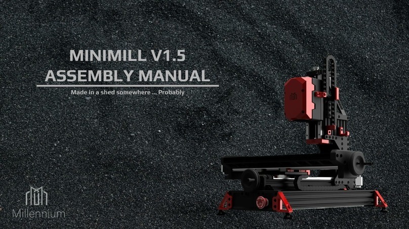 Millennium MINIMILL V1.5 Assembly manual Millennium MINIMILL V1.5 Assembly manual