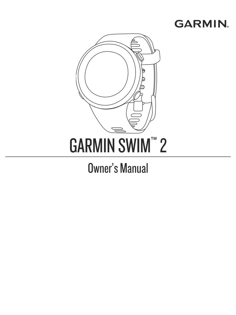 Garmin SWIM 2 owner's manual