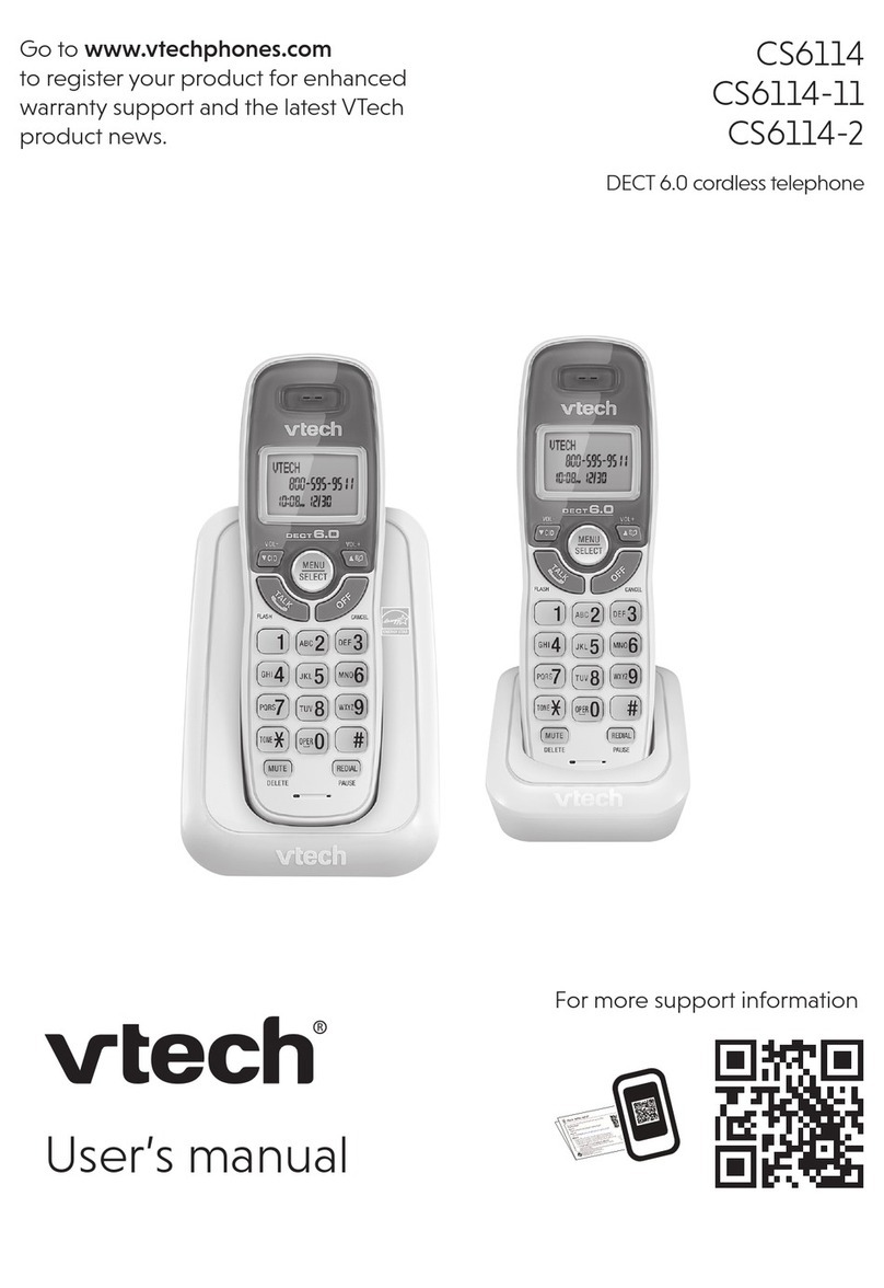 V-tech CS6114-2 user manual