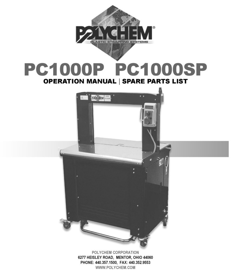 Polychem PC1000P Operation manual