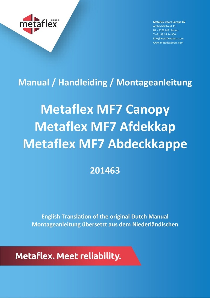 Metaflex MF7 User manual
