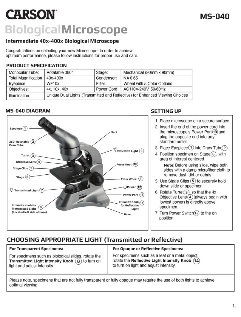 Carson MS-040 manual
