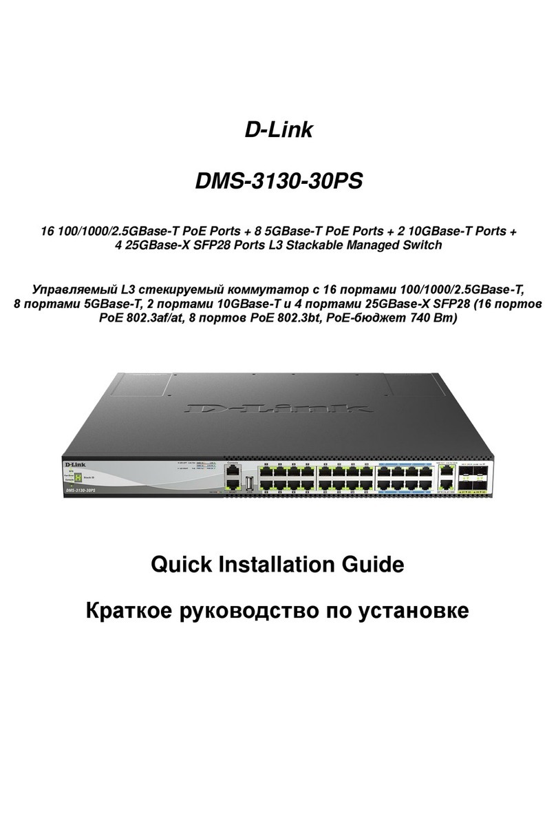 D-Link DMS-3130-30PS User manual