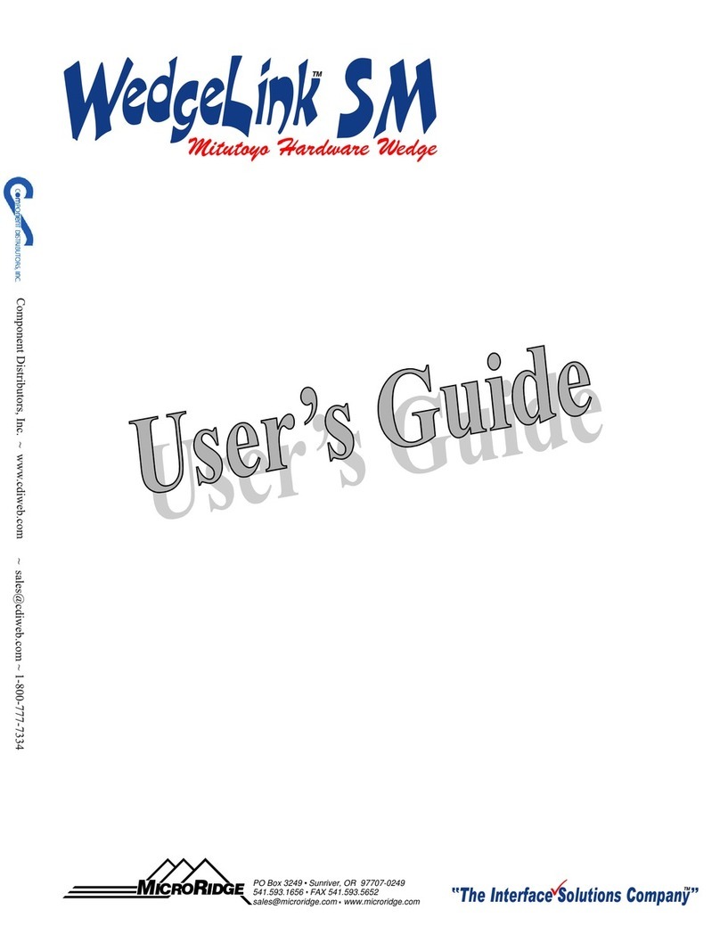 MicroRidge WedgeLink SM user guide