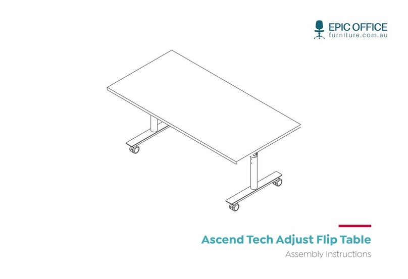 Epic Office Furniture Ascend Tech Assembly instructions