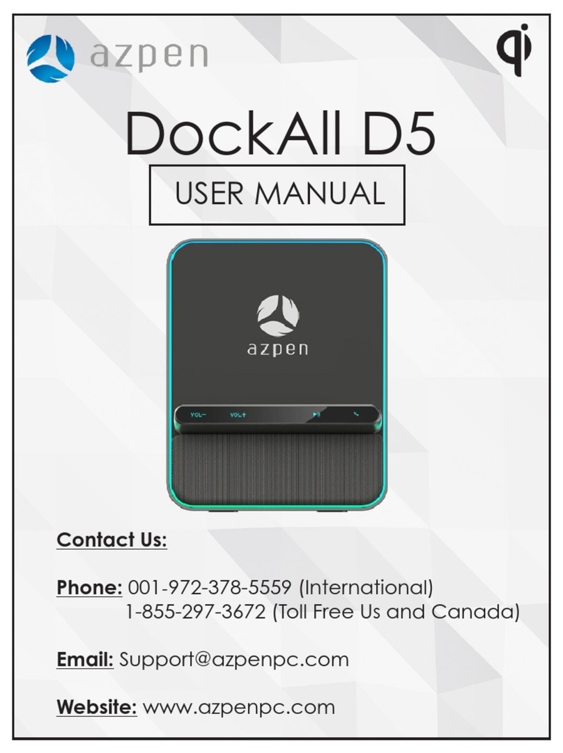 Azpen DockAll D5 user manual
