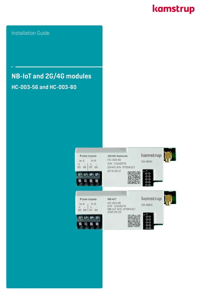 Kamstrup HC-003-56 installation guide