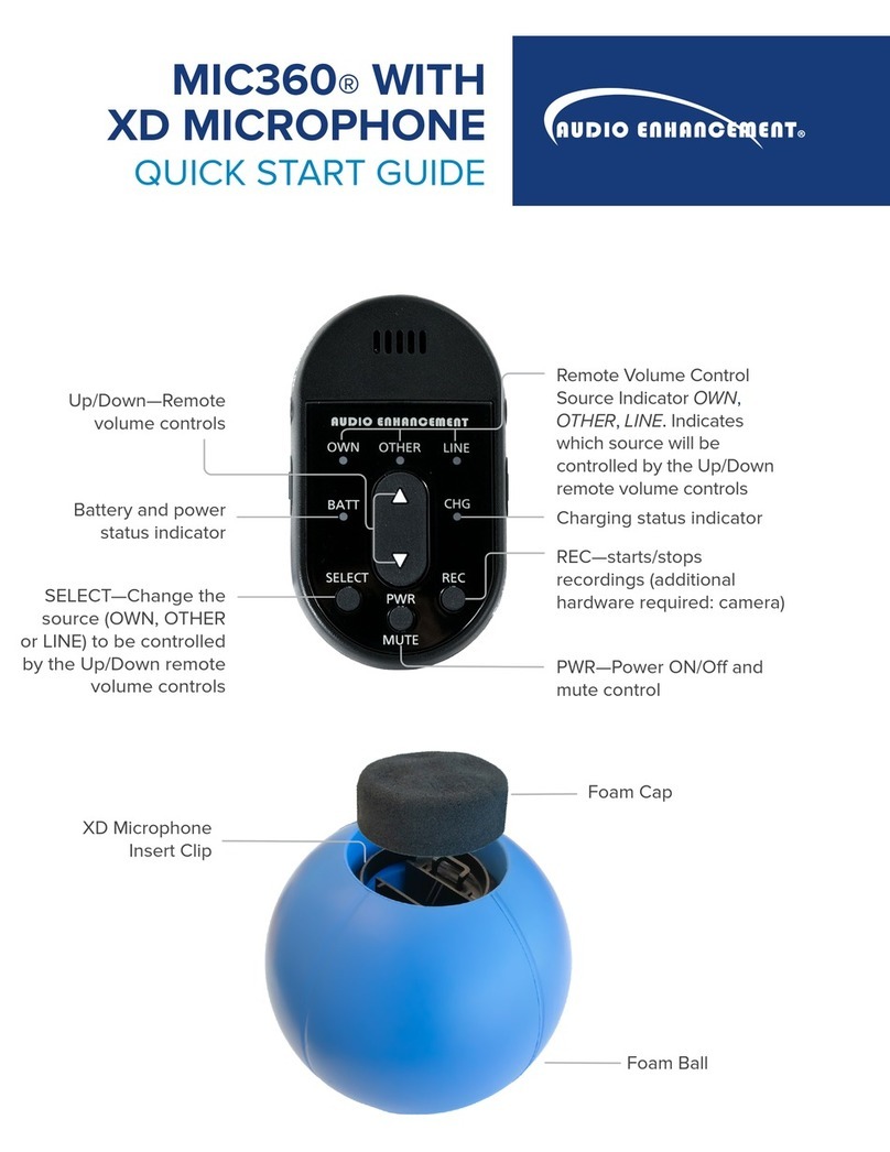 Audio enhancement MIC360 quick start guide