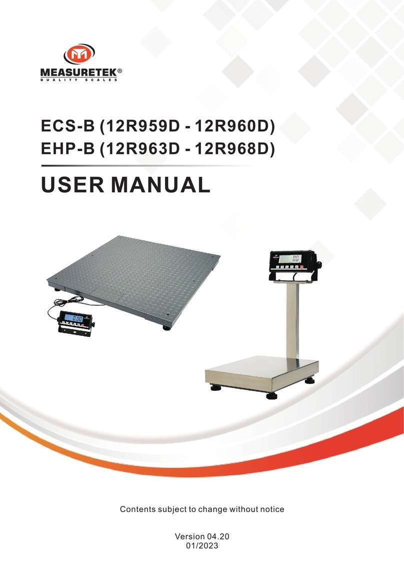 Measuretek ECS-B-25 User manual