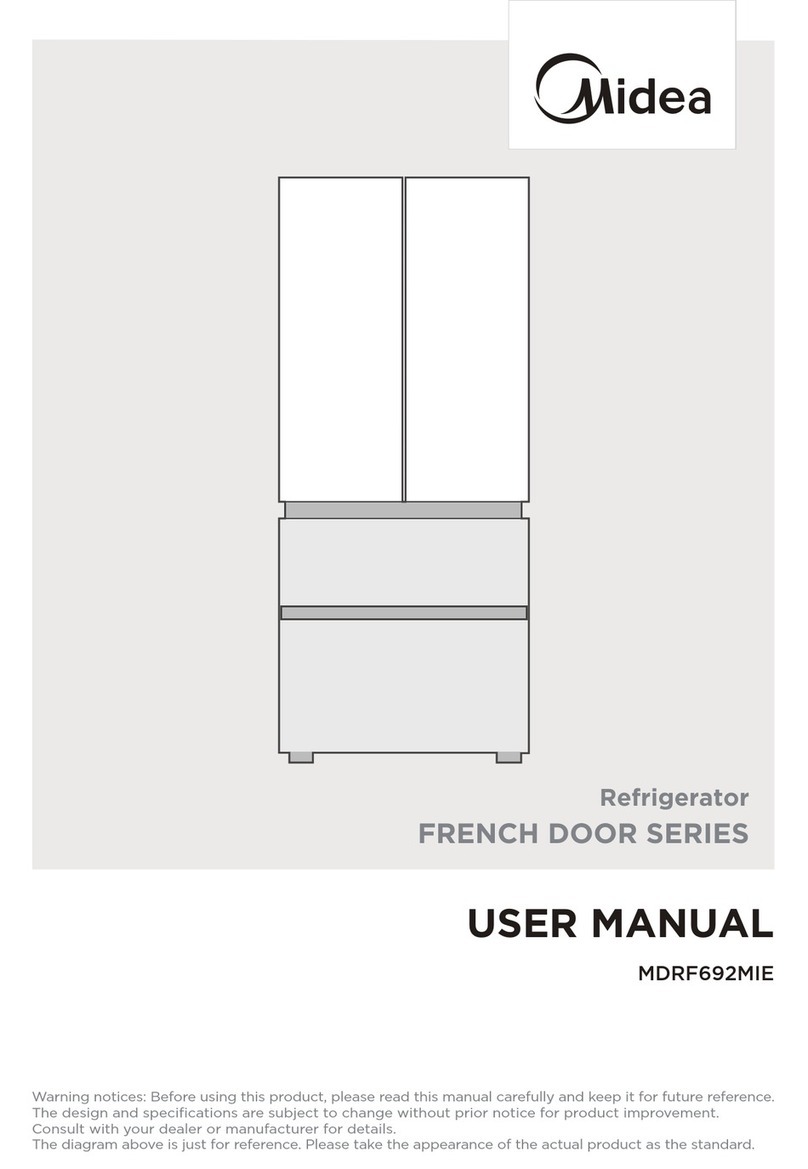 Midea MDRF692MIE User manual Midea MDRF692MIE User manual