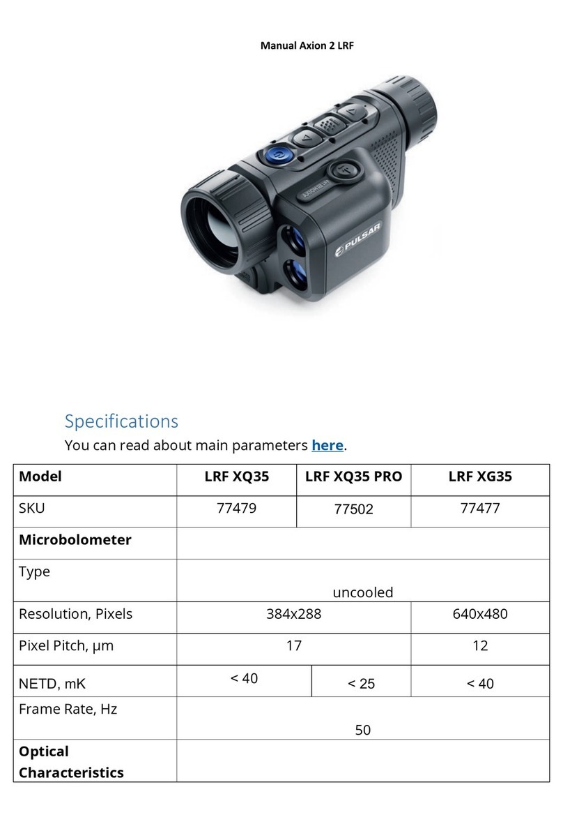 Pulsar Axion 2 LRF XQ35 User manual
