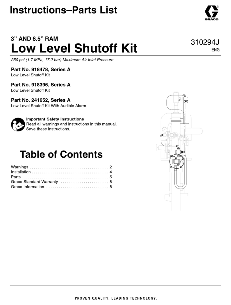 Graco 918478 Operation manual