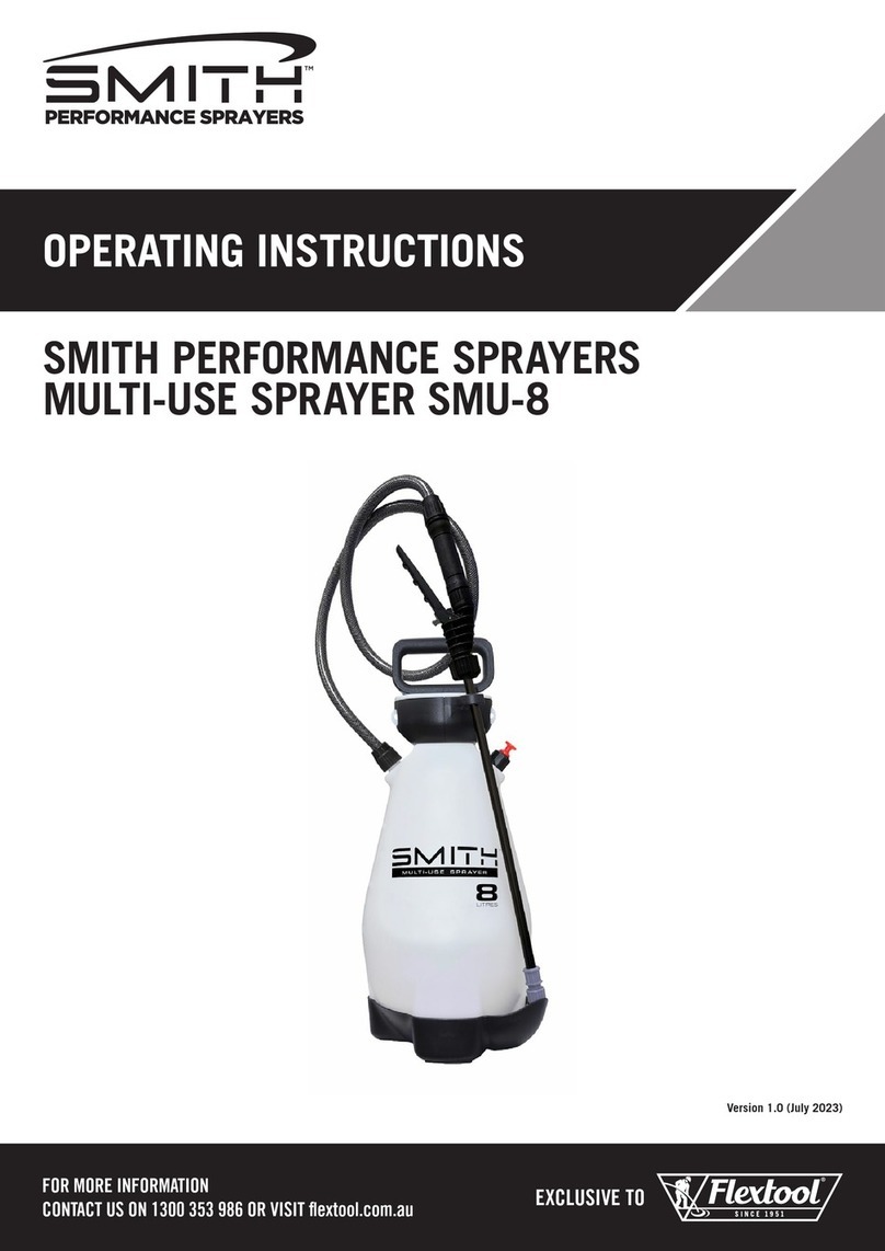 Flextool Smith Performance Sprayers SMU-8 operating instructions