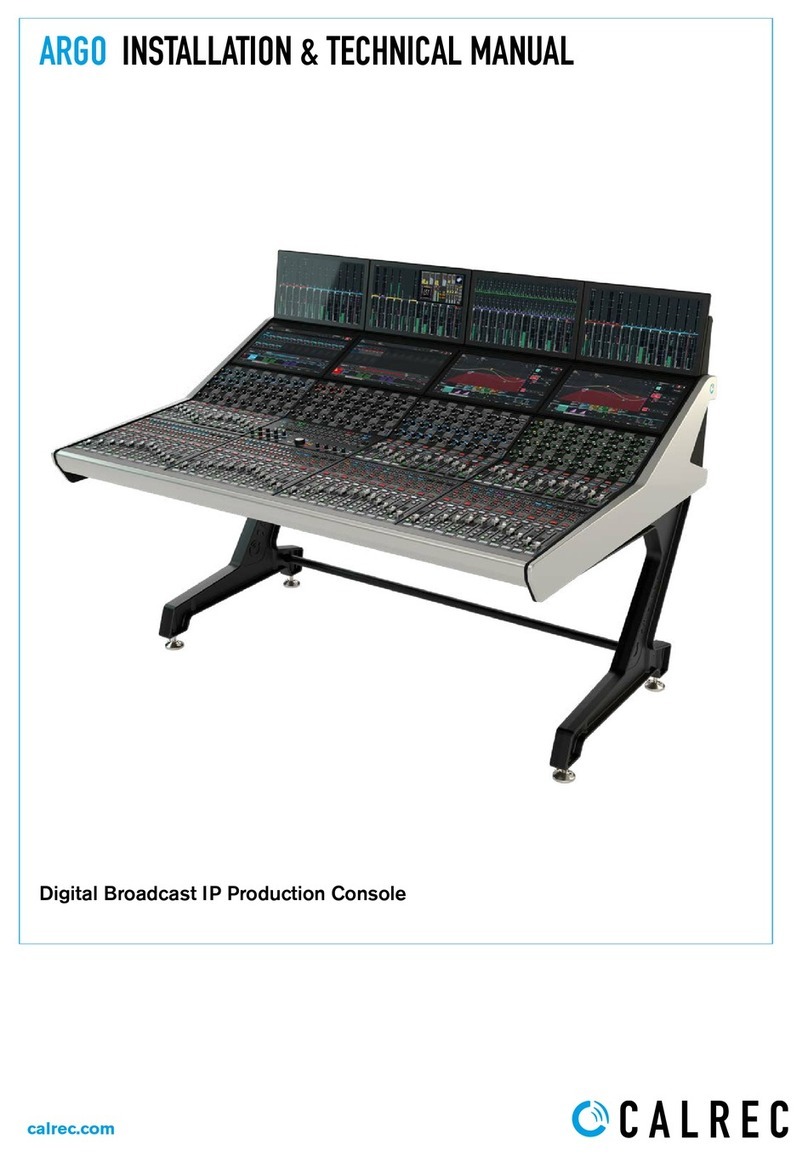 Calrec ARGO Installation & technical manual