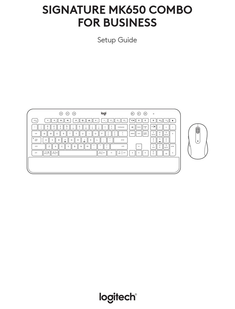 Logitech Signature MK650 COMBO User manual