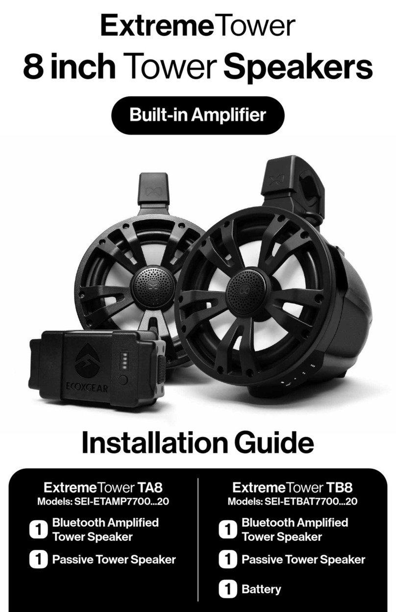 EcoxGear SEI-ETAMP7700 20 Series User manual