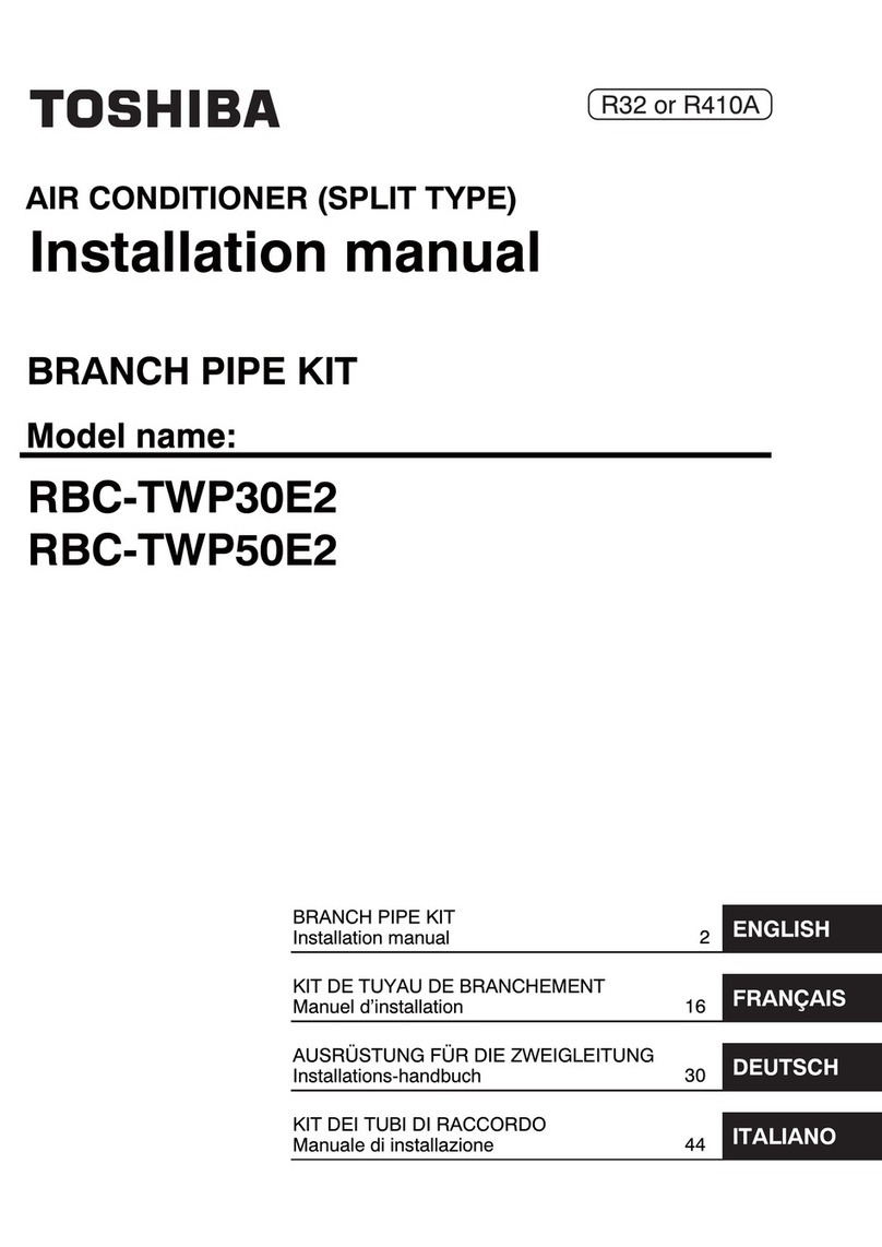 Toshiba RBC-TWP30E2 User manual Toshiba RBC-TWP30E2 User manual