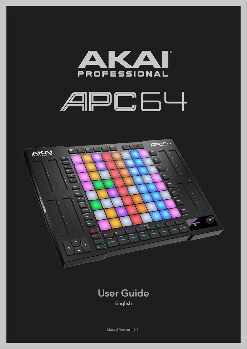 Akai APC64 user guide