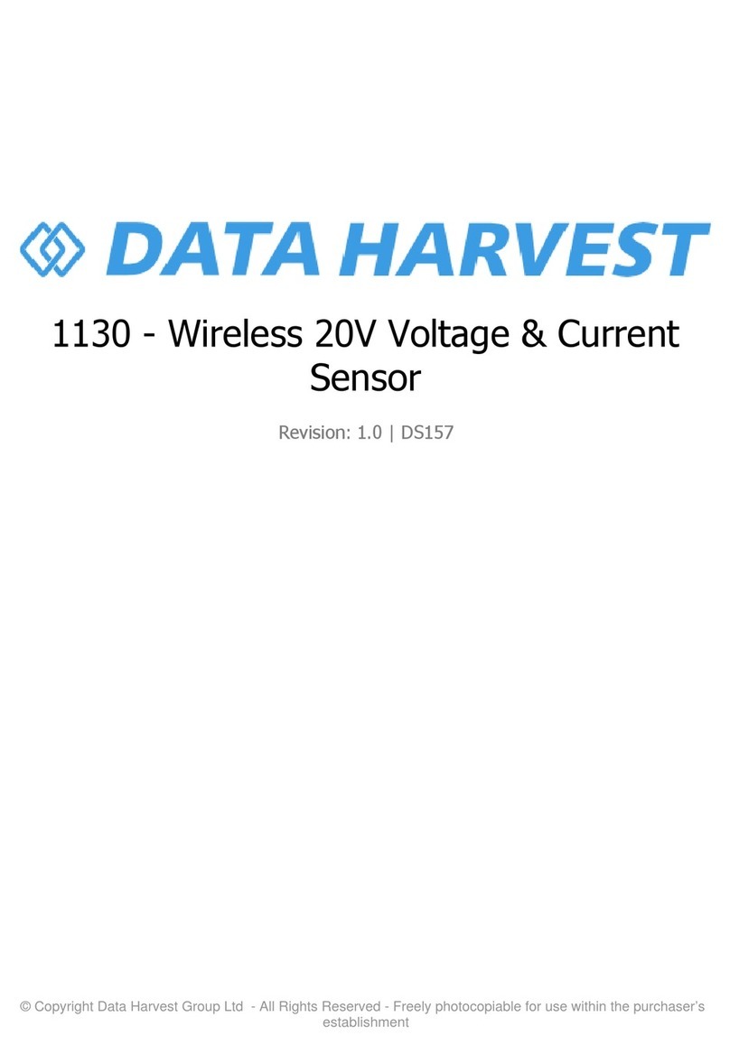 Data Harvest 1130 manual
