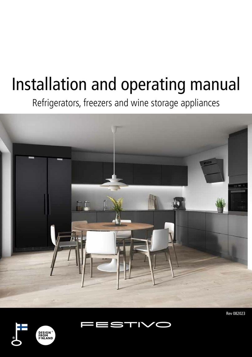 Festivo CM Installation and operating manual