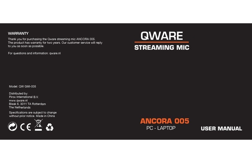 Qware ANCORA 005 user manual