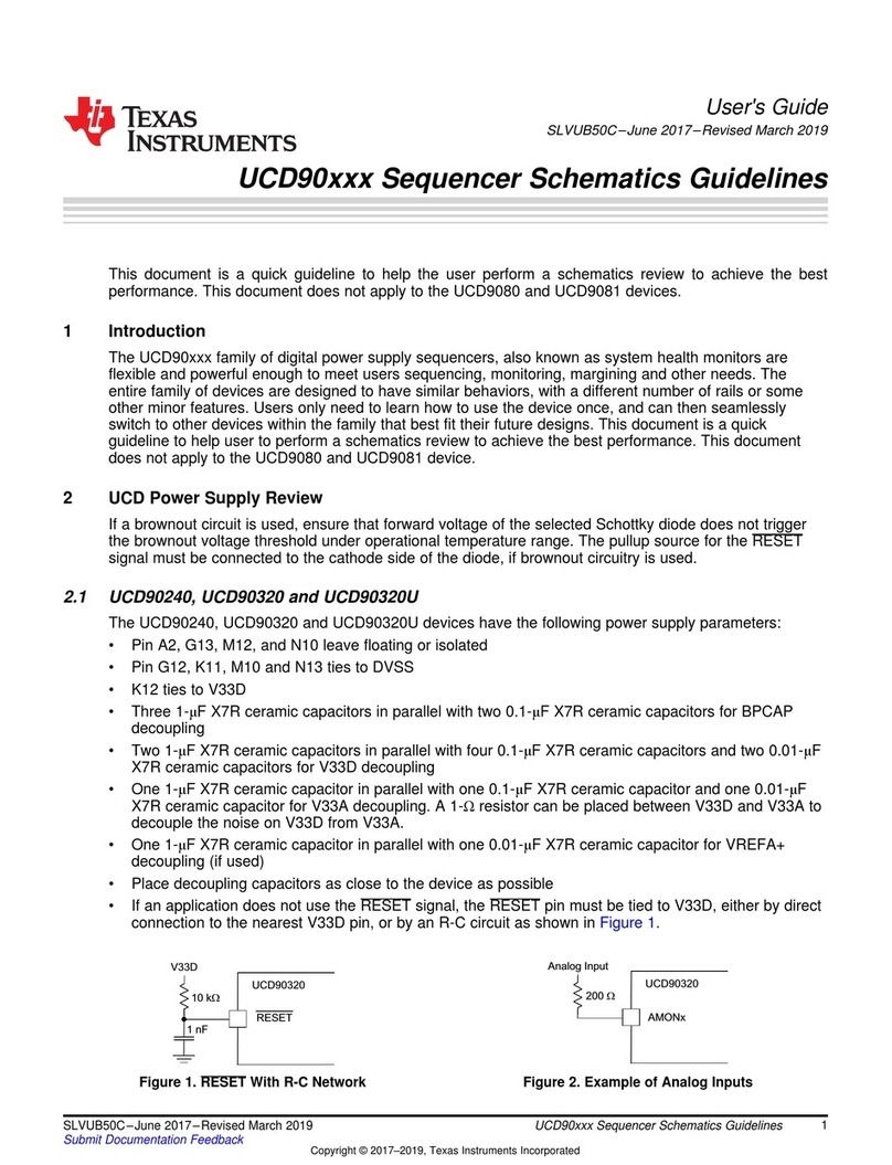 Texas Instruments UCD90320 User manual