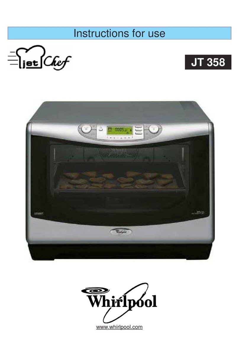 Whirlpool JT 358 Instructions for use