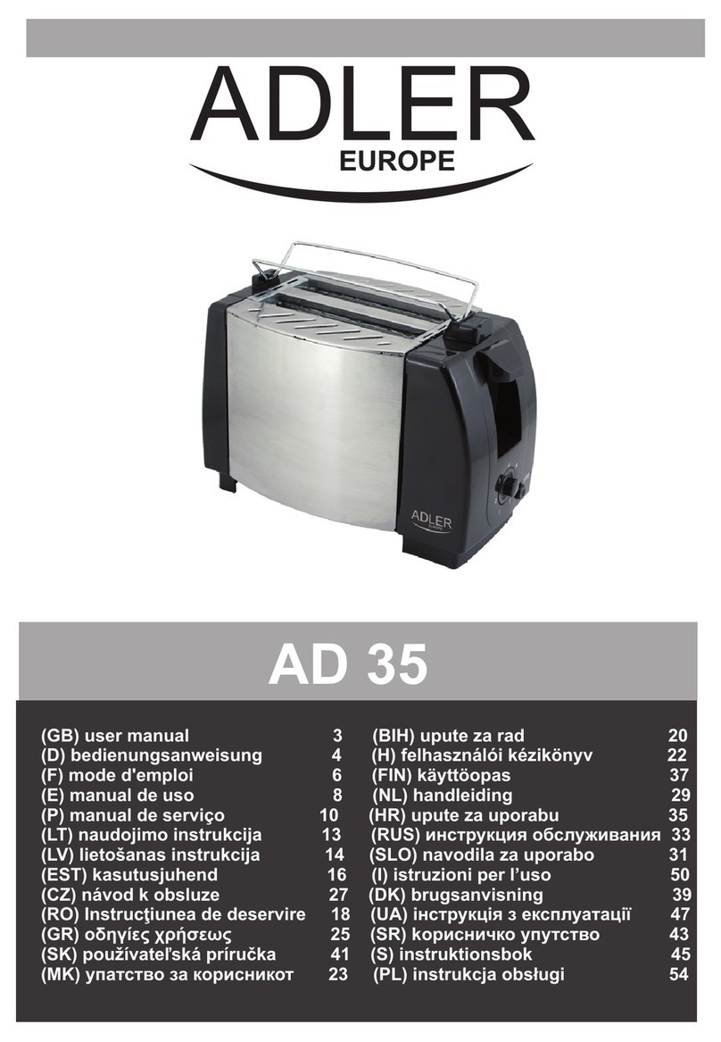 Adler Europe AD 35 user manual