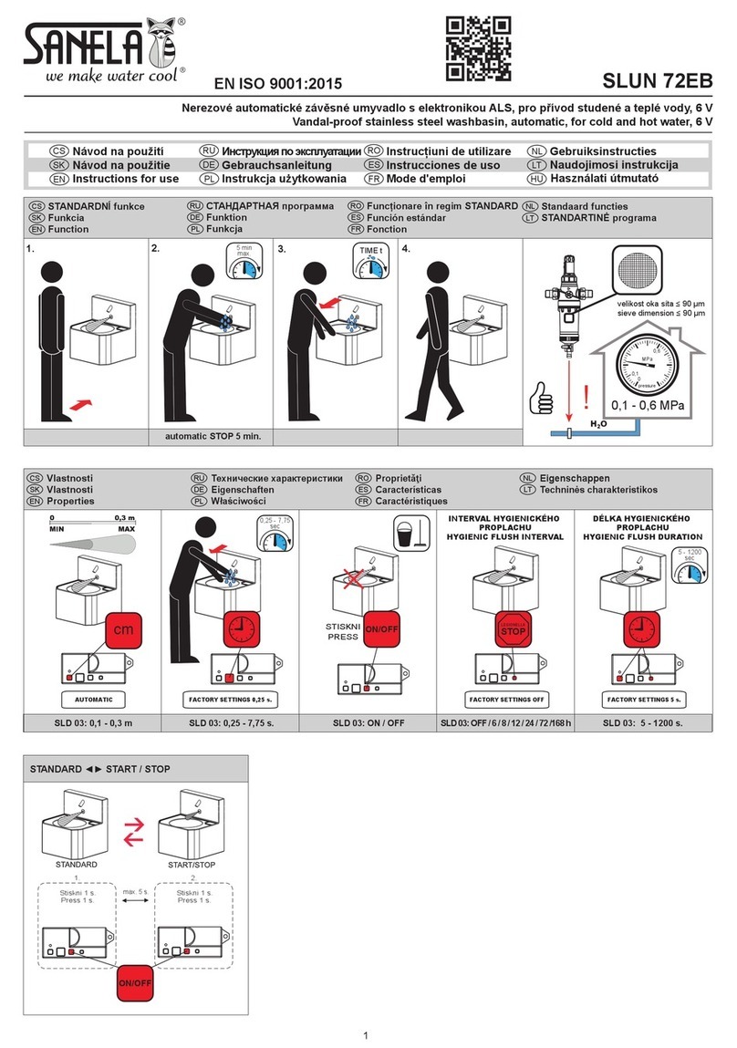Sanela SLUN 72EB Instructions for use Sanela SLUN 72EB Instructions for use