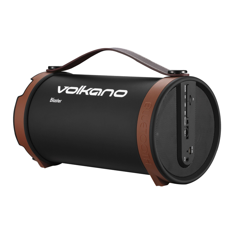 volkano Blaster User manual