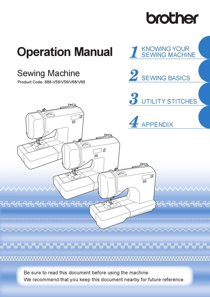 Brother 888-V58 User manual