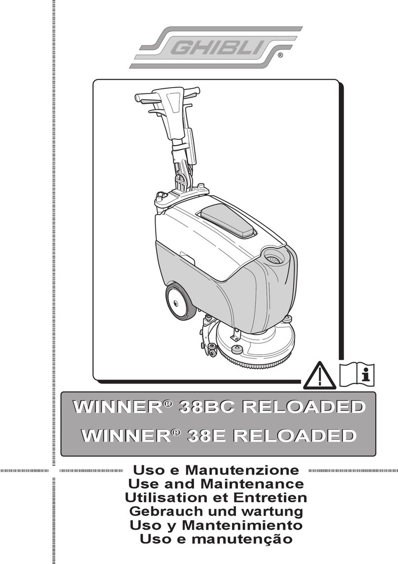 Ghibli WINNER 38E RELOADED Use and maintenance