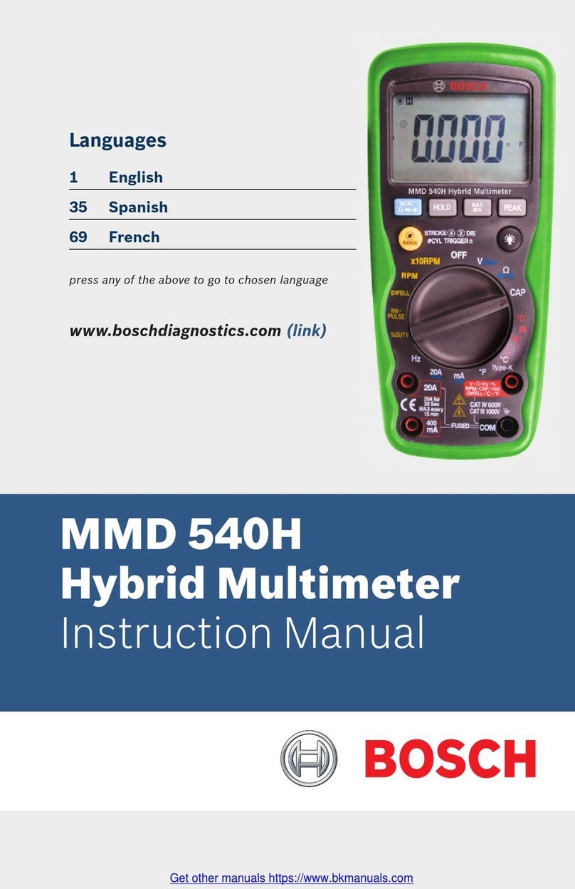 Bosch MMD 540H instruction manual