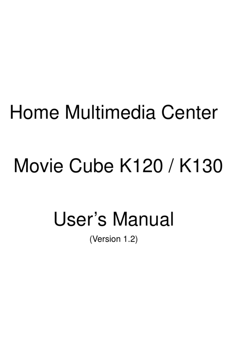 Emtec K120 Movie Cube user manual