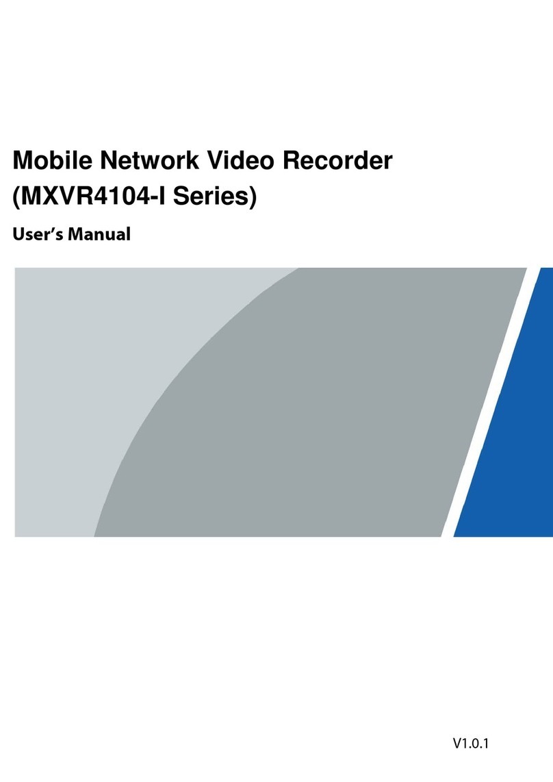 Dahua MXVR4104-I Series user manual