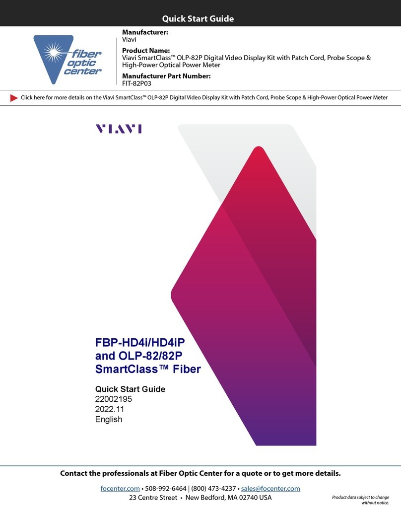 Viavi FIT-82P03 quick start guide