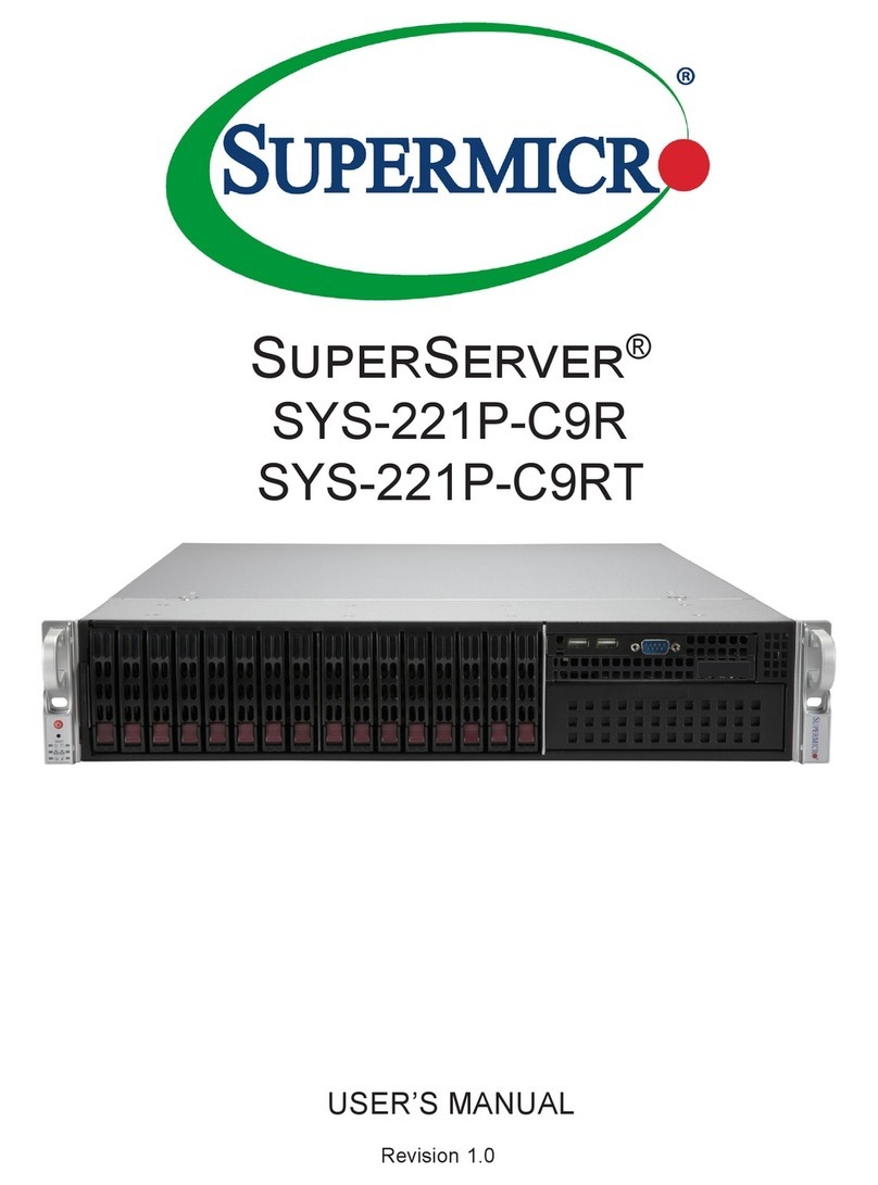 Supermicro SuperServer SYS-221P-C9R user manual