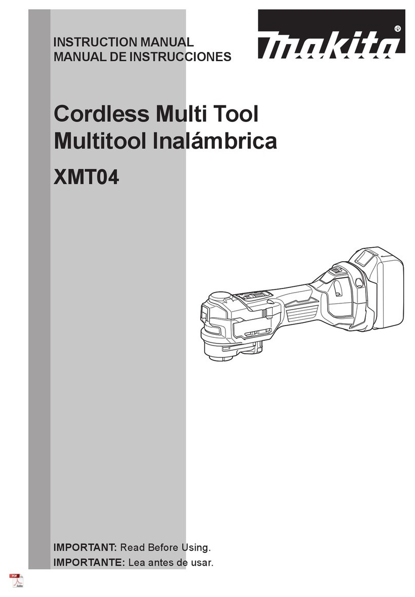 Makita XMT04 User manual